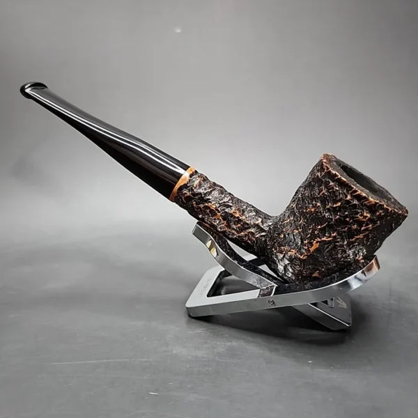 Peterson Aran 120 Rusticated Dublin Estate Briar Pipe, Irish Estates [SOLD] - Image 7