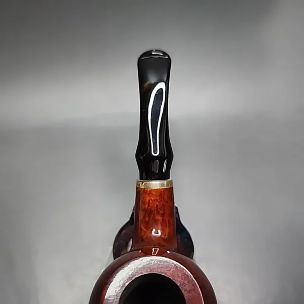 Vauen 6842 Smooth Bent Apple Estate Briar Pipe, Unsmoked, 9mm [SOLD] - Image 7