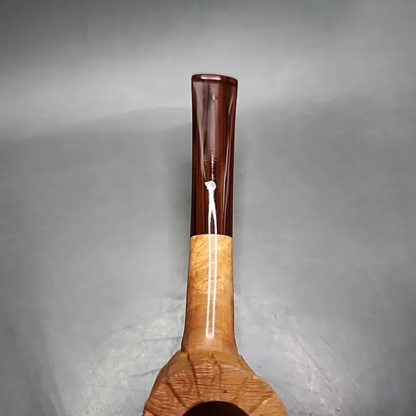 Mastro Geppetto Rusticated Cherrywood, Estate Briar Pipe Unsmoked - Image 7