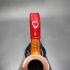 Savinelli Mini 601 Smooth Bent Billiard Nosewarmer Estate Briar Pipe, 6mm, Italian Estates - Image 7