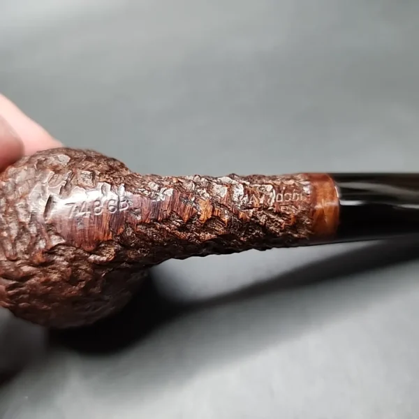 1920s Kaywoodie Thorn 7486B Rusticated Straight Apple Estate Briar Pipe [SOLD] - Image 8