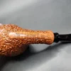 Rinaldo Lithos YYY Rusticated Bent Egg Estate Briar Pipe, Italian Estates - Image 8