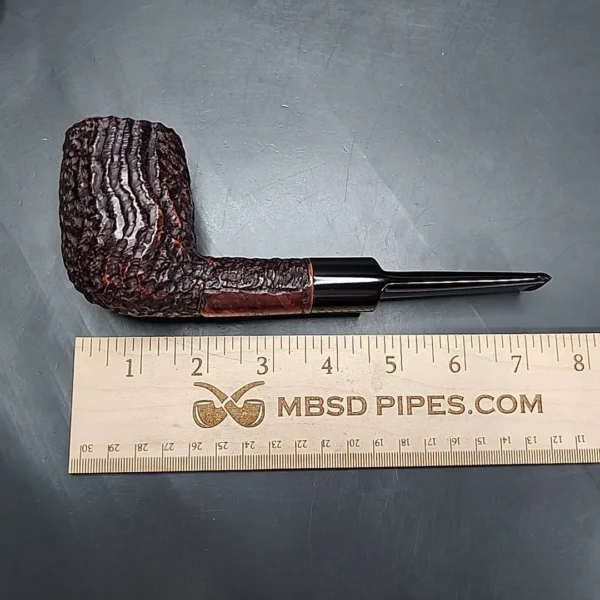 Orlik Magnum Rusticated Billiard Estate Briar Pipe, English Estates [SOLD] - Image 8