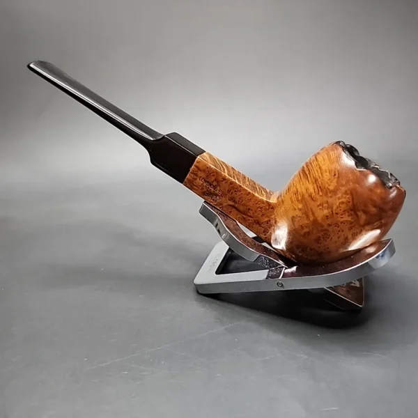 GBD International 9487 Square Shank Apple Estate Briar Pipe, English Estates - Image 8