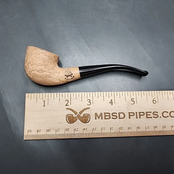 Morgan Bones Bent Pot Briar Pipe, New - Image 8