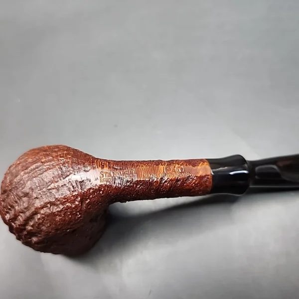 Stanwell 1240 Reg Era Sandblasted Pot Estate Briar Pipe, Danish Estates - Image 8