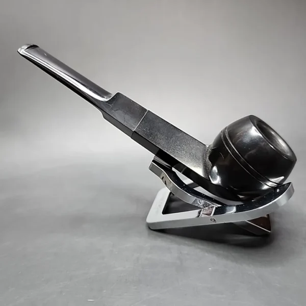 The Pipe Black Smooth Straight Bulldog Estate Pipe, Unsmoked [SOLD] - Image 8
