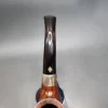 BBB Turnberry 304 Smooth Bent Billiard w/ Silver Estate Briar Pipe, Unsmoked - Image 8