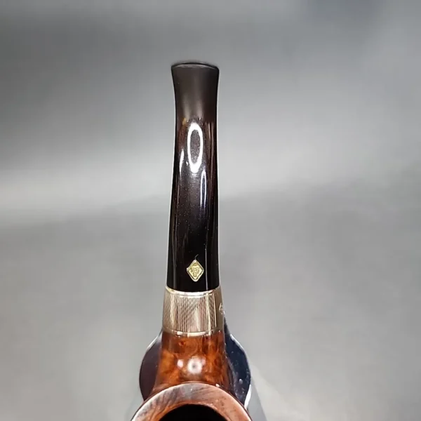 BBB Turnberry 304 Smooth Bent Billiard Estate Briar Pipe, Unsmoked [SOLD] - Image 8