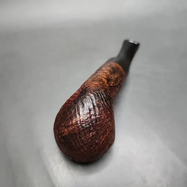 GBD Prehistoric 9438 Sandblasted Bullmoose Estate Briar Pipe, English Estates - Image 8