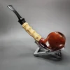 Ichi Kitahara Swimming Blowfish, Smooth Handmade Estate Briar Pipe, Japanese Estates [SOLD] - Image 8