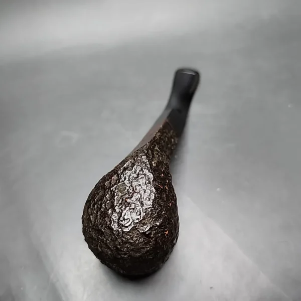 Astleys Rusticated Bent Pot Estate Briar Pipe, English Estates - Image 8