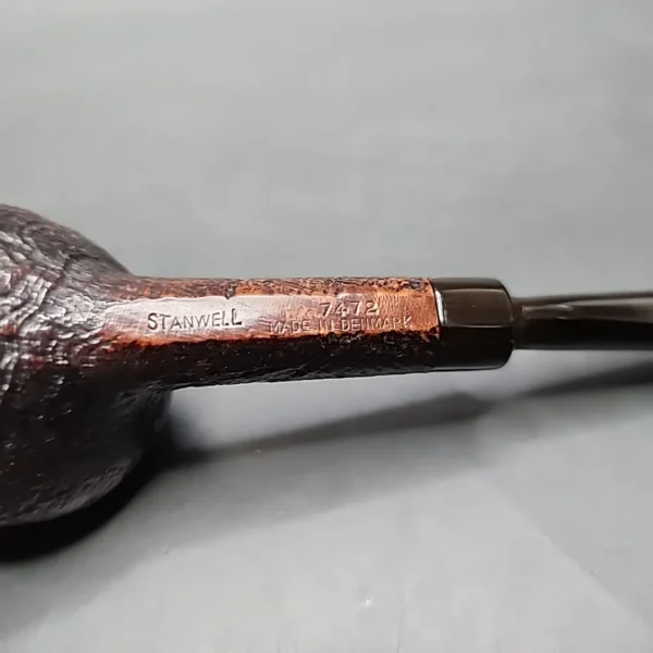 Stanwell 1950s Featherweight 7472 Sandblasted Potato Sack Estate Briar Pipe, Danish Estates - Image 8
