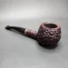 Peterson Emerald 406 Rusticated Prince Estate Briar Pipe, Irish Estates - Image 8