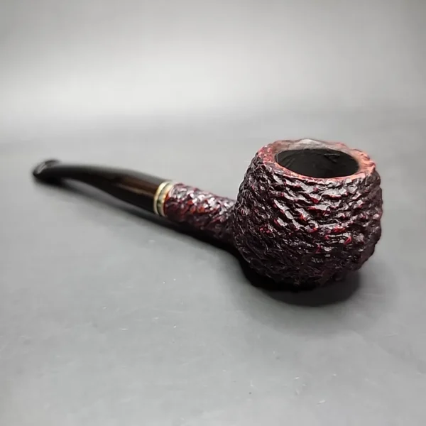 Peterson Emerald 406 Rusticated Prince Estate Briar Pipe, Irish Estates - Image 8