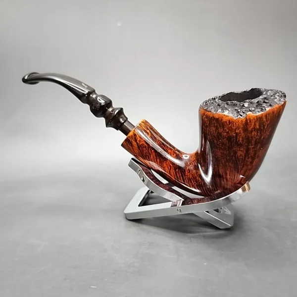 Nording Handmade 3 Smooth Freehand Estate Briar Pipe, Unsmoked - Image 8