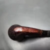 Barlings Make Ye Olde Wood Fossil 225 L TVF Sandblasted Bent Billiard Estate Briar Pipe, English Estates - Image 8