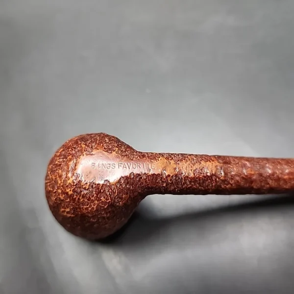 Savinelli Bing's Favorite Rusticated Estate Briar Pipe, Italian Estate [SOLD] - Image 8