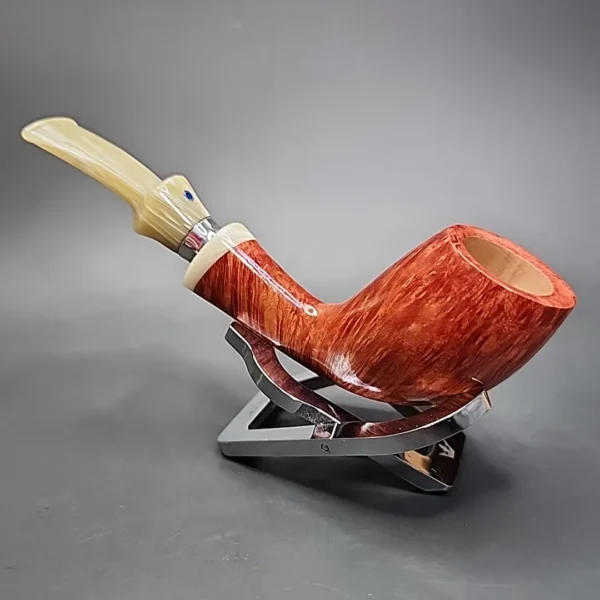 Ardor Marte Fantasy Smooth Egg Estate Briar Pipe, Unsmoked [SOLD] - Image 8