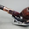Peterson 2022 Christmas Smooth Spigot Bulldog Estate Briar Pipe, Irish Estates - Image 8