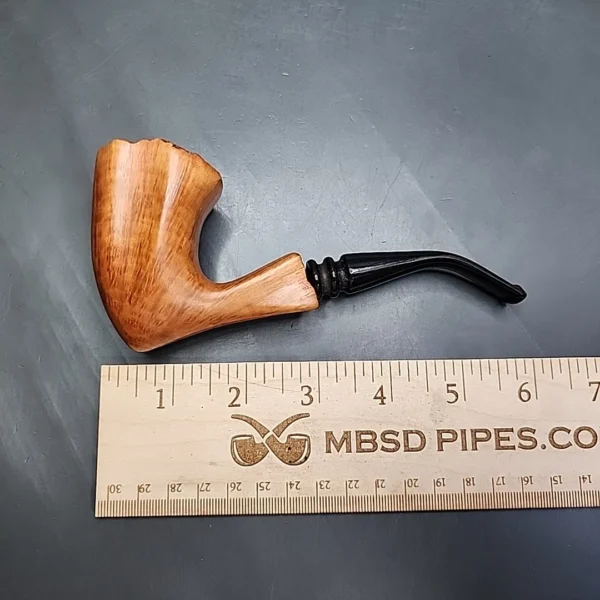 Unknown Smooth Freehand Estate Briar Pipe, Unsmoked - Image 8