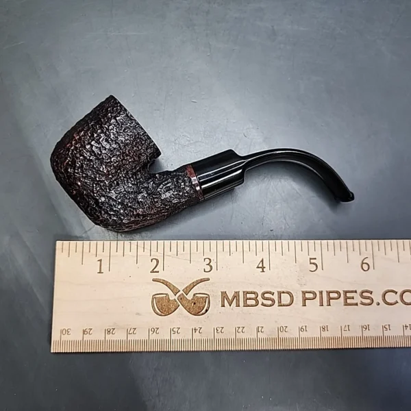 Savinelli Oscar 604 KS Rusticated Oom Paul Estate Briar Pipe, Italian Estates - Image 8