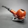 Design Berlin Strassbourg Smooth Bent Apple Estate Briar Pipe Unsmoked, 9mm - Image 8