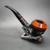 Vauen Inter Style 402 Sandblasted Rhodesian Estate Briar Pipe, Unsmoked, 9mm - Image 8