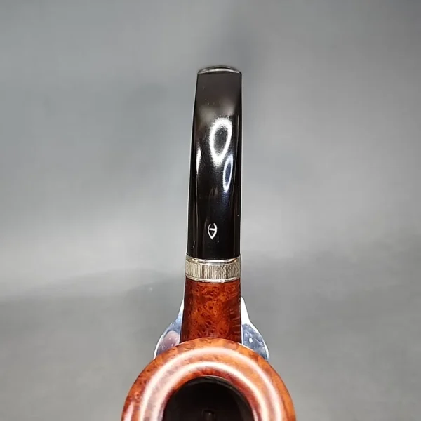 Astleys by Les Wood, Smooth Bent Billiard Estate Briar Pipe, Unsmoked [SOLD] - Image 8