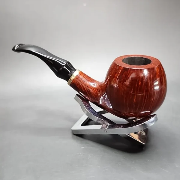 Vauen 6842 Smooth Bent Apple Estate Briar Pipe, Unsmoked, 9mm [SOLD] - Image 8