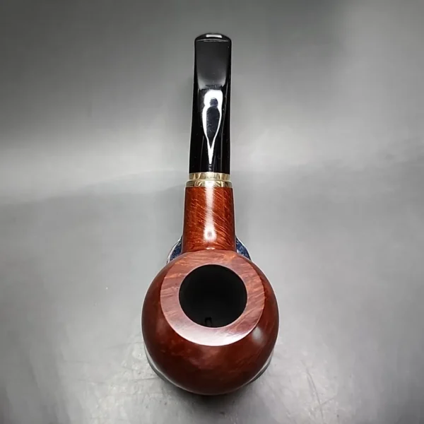 Vauen 3210 Smooth Bent Apple Estate Briar Pipe, Unsmoked, 9mm - Image 8