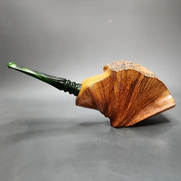 Tony Fillenwarth Smooth Straight Grain Freehand Estate Briar Pipe, Unsmoked [SOLD] - Image 8