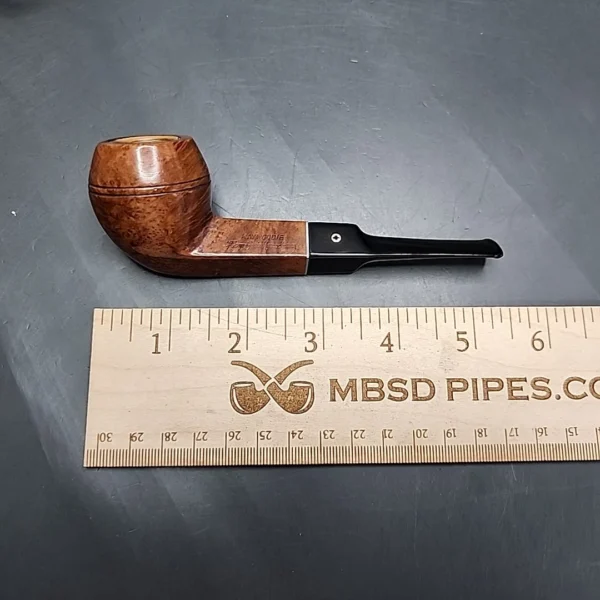 Kaywoodie Flame Grain Meerschaum Lined 12B Estate Briar Pipe, American Estates - Image 8