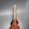 Pipe Tristan Shape 55 Rusticated Handmade Briar Pipe - Image 9