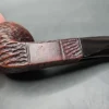 Sasieni Four Dot Grosvenor Patent, Rusticated Bulldog Estate Briar Pipe, English Estates - Image 9