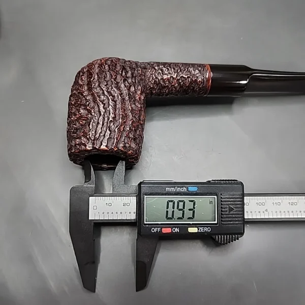 Orlik Magnum Rusticated Billiard Estate Briar Pipe, English Estates [SOLD] - Image 9