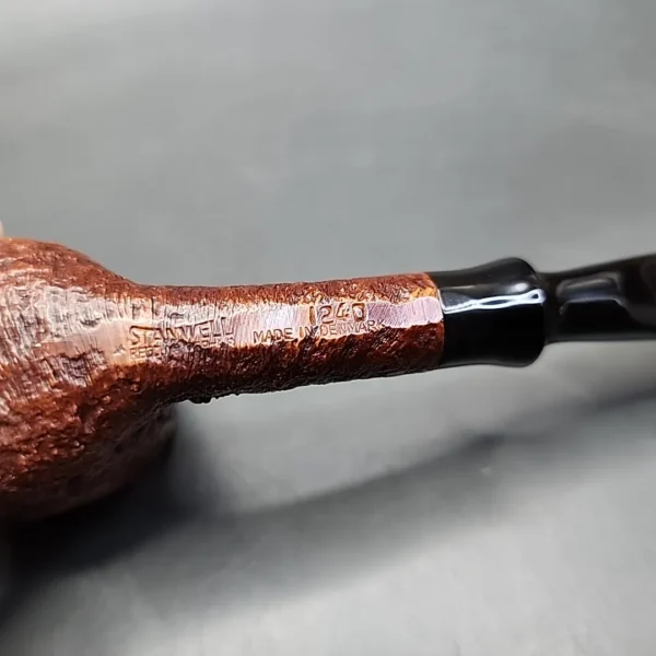 Stanwell 1240 Reg Era Sandblasted Pot Estate Briar Pipe, Danish Estates - Image 9