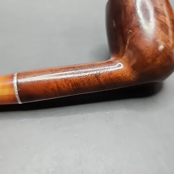 KB&B Kaywoodie Suntan Rock Ambera 7207 Estate Briar Pipe, American Estates - Image 9