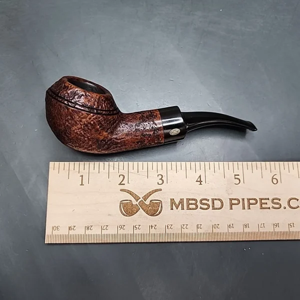 GBD Prehistoric 9438 Sandblasted Bullmoose Estate Briar Pipe, English Estates - Image 9