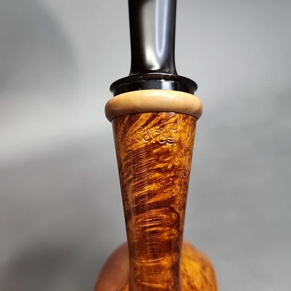 C Kent Joyce Smooth Sitter Handmade Estate Briar Pipe, Unsmoked - Image 9