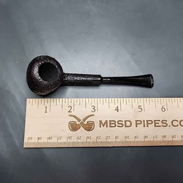 Stanwell 1950s Featherweight 7472 Sandblasted Potato Sack Estate Briar Pipe, Danish Estates - Image 9