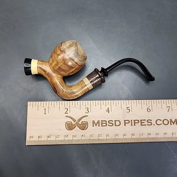 Mutcat Cavalier Sitter Handmade Pipe, New [SOLD] - Image 9