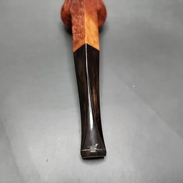 Talbert Pipes Ligne Bretagne Sandblasted Straight Bulldog Estate Briar Pipe, American Estates [SOLD] - Image 9
