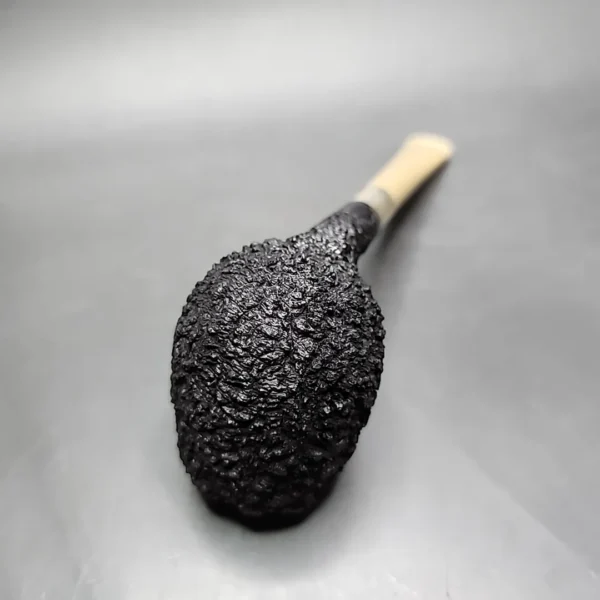 Pipe Tristan Rusticated Apple Handmade Briar Pipe, New - Image 9