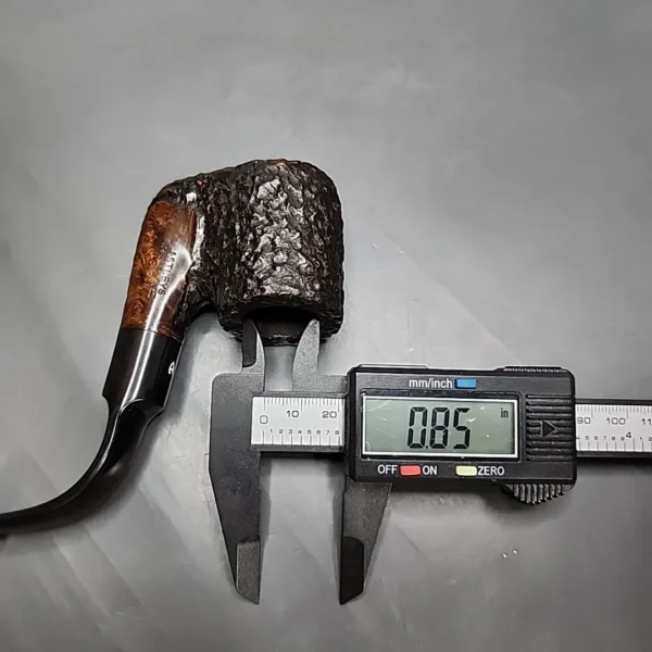 Astleys Rusticated Oom Paul Sitter Estate Briar Pipe, English Estates - Image 9
