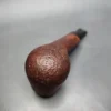 AJ Pipes Sandblasted Straight Brandy Handmade Briar Pipe, New - Image 9