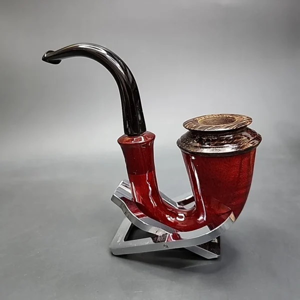 Mutcat Calabash Handmade Pipe, New - Image 9
