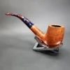Savinelli Fantasia 606 KS Smooth Bent Billiard Briar Pipe, 6mm - Image 9