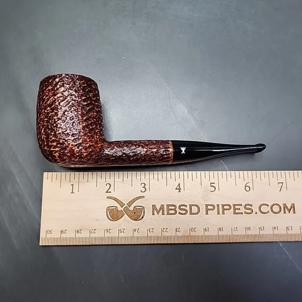 Savinelli Hercules 111 EX Rusticated Straight Billiard Briar Pipe, New - Image 9