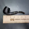Savinelli Oscar Tiger 603 Rusticated Bent Billiard Estate Briar Pipe, 6mm, Italian Estates - Image 9